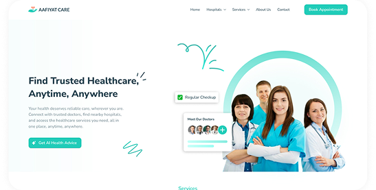 Aafiyat Care - Find Trusted Healthcare